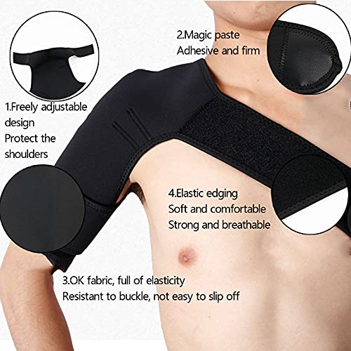 Ortesis De Hombro Hombrera Deportiva para La PrevencióN Y RecuperacióN De Lesiones, Hombros ArtríTicos, Tendinitis, Lesiones Deportivas, para Hombro Izquierdo O Derecho, Dolor De Hombro Congelado