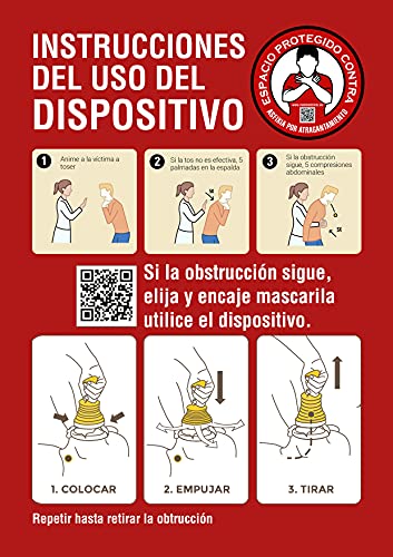 Pack antiasfixia. LifeVac Emergencia en asfixia por atragantamiento.