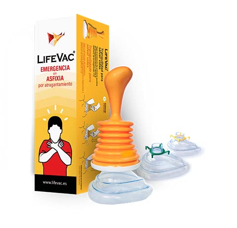 Pack antiasfixia. LifeVac Emergencia en asfixia por atragantamiento.