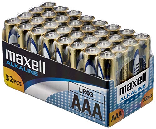 Packs 32 y 40 AAA AA Maxell (AAA, 32 Unidades)