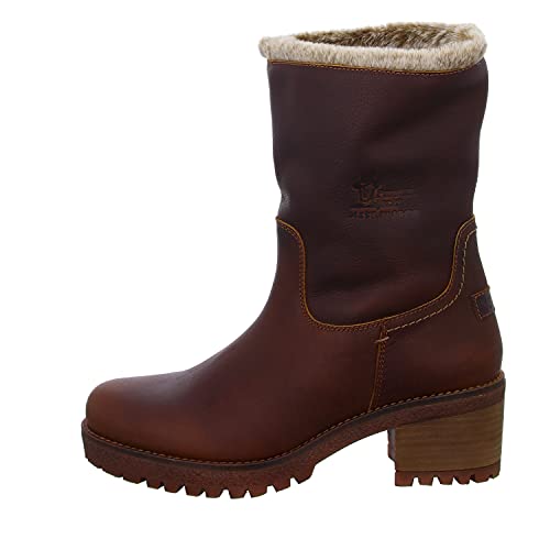 Panama Jack Piola, Botas Altas para Mujer, Marrón (Cuero B8), 38 EU