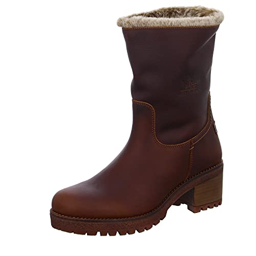 Panama Jack Piola, Botas Altas para Mujer, Marrón (Cuero B8), 38 EU