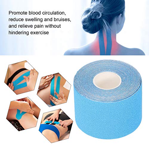 Parches Para Aliviar El Dolor Muscular Cinta De Kinesiología Envolturas Deportivas Vendaje Protector Deportivo, Para Rodilla, Tobillo, Hombro, Muñecas, Rollo De Cinta Para Articulaciones Musculares De