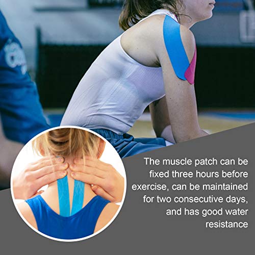 Parches Para Aliviar El Dolor Muscular Cinta De Kinesiología Envolturas Deportivas Vendaje Protector Deportivo, Para Rodilla, Tobillo, Hombro, Muñecas, Rollo De Cinta Para Articulaciones Musculares De