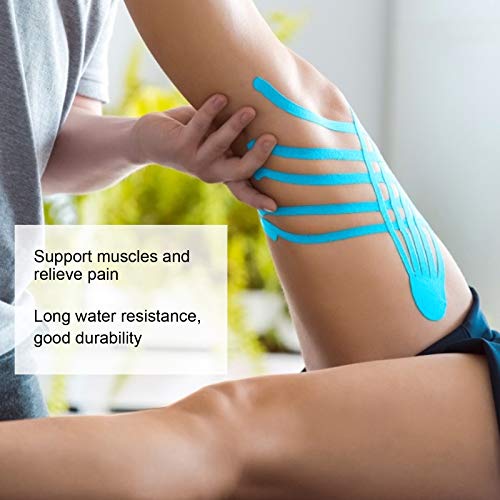 Parches Para Aliviar El Dolor Muscular Cinta De Kinesiología Envolturas Deportivas Vendaje Protector Deportivo, Para Rodilla, Tobillo, Hombro, Muñecas, Rollo De Cinta Para Articulaciones Musculares De