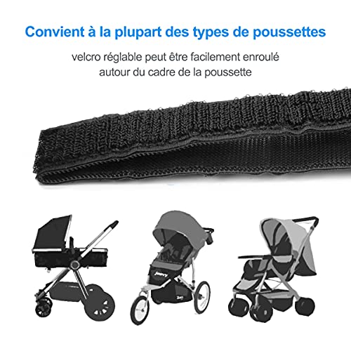 Patinete Carro Bebe Universal, Tabla de Cochecito, Desmontable Asiento Para Cochecito, Coche de Paseo Universal Plataforma con Ruedas Para Carrito Infantil, Accesorio Para Niños de 2 a 6 Años (25 kg)