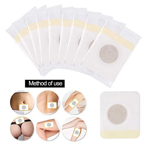 Pegatina Para Adelgazar, 40 Piezas de Pegatinas Para Bajar de Peso Que Aprietan La Medicina China, Pegatinas Para El Ombligo, Parches Adelgazantes Para El Abdomen, Producto Para El Cuidado(1)