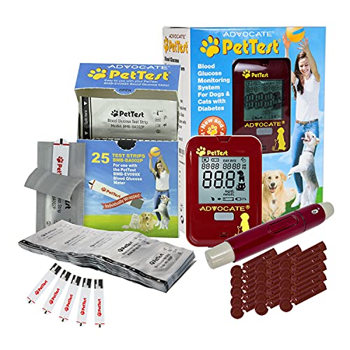 PetTest Advocate Blood Glucose Monitoring System for Dogs and Cats