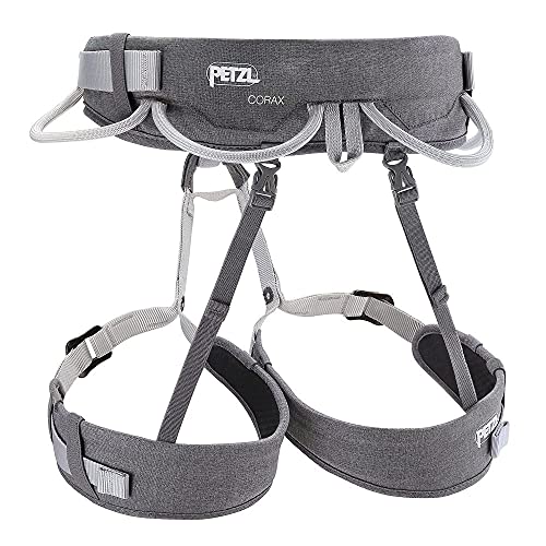 PETZL Corax Arnés, Unisex Adulto, Gris, 2