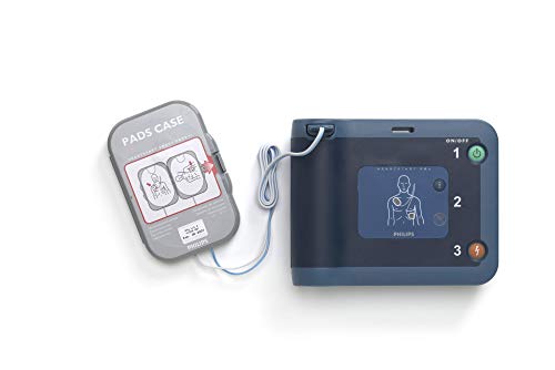 PHILIPS Electrodos ADULTOS y PEDIÁTRICOS para desfibrilador HeartStart FRx - Cartucho de repuesto SMART PADS II 989803139261 (1 par de placas)