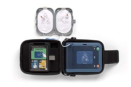 PHILIPS Electrodos ADULTOS y PEDIÁTRICOS para desfibrilador HeartStart FRx - Cartucho de repuesto SMART PADS II 989803139261 (1 par de placas)