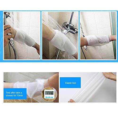 PICC Line Funda de ducha para brazo, Funda de ducha reutilizable Brazo impermeable, Protector de ducha Funda de protección para la parte superior del brazo para bañarse en el baño Protección(L)