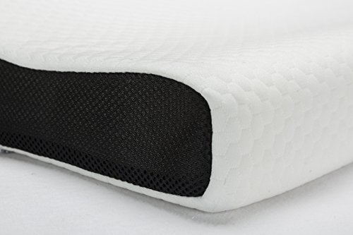 Pikolin Home - Almohada viscoelástica de doble funda con tratamiento de Aloe Vera para dormir de lado o boca arriba de firmeza baja