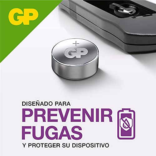 Pilas LR44 - AG13 - Paquete de 20 Unidades | GP Extra | Duración Larga, Tecnología Anti-Fugas, Rendimiento Elevado