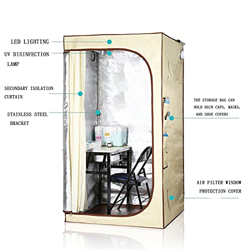 PINGJIA Sala De Desinfección De Diálisis Abdominal Sala De Operación De Diálisis Peritoneal Auricular Sala De Cambio Sala De Desinfección UV Tienda De Limpieza De Sala