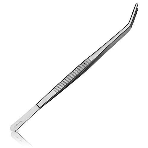 Pinza para servir - pinzas de cocina - pinzas para carne - longitud: los 30 cm - acero inoxidable