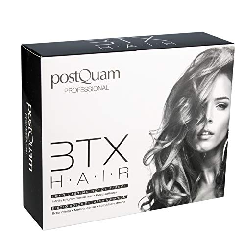 Postquam - Fiber BTX Hair | Kit Tratamiento Pelo Efecto Botox Capilar - Base, Mascarilla y Concentrado