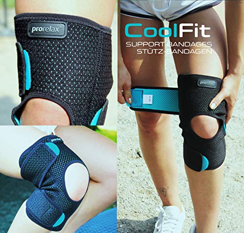 Prorelax Vendaje de rodilla CoolFit - Para el movimiento sin dolor en la rodilla