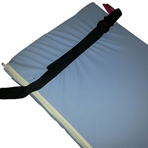 Protector de barandilla Barandex M-2 | Medidas: 140 x 35 cm | Cierre con clip | Material acolchado, impermeable y antialérgico