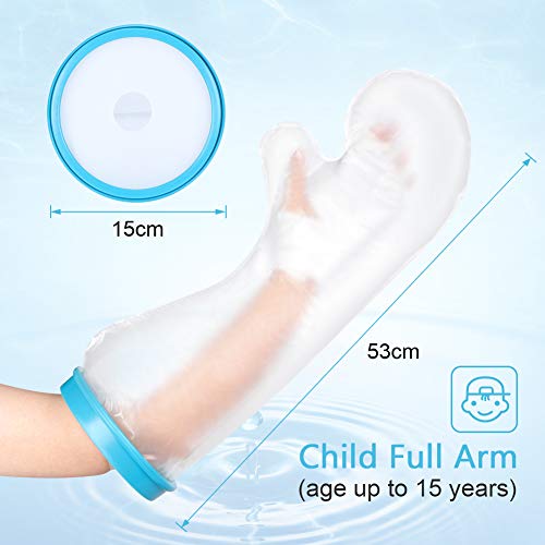 Protector de Escayola, Protector Ducha Impermeable Brazo Niños, Protector Yeso Ducha, Protector Escayola Baño