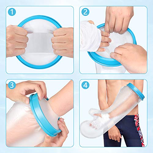 Protector de Escayola, Protector Ducha Impermeable Brazo Niños, Protector Yeso Ducha, Protector Escayola Baño