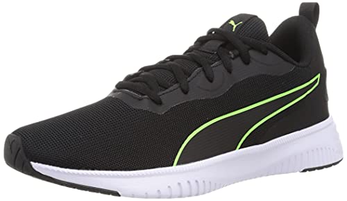 PUMA Flyer Flex, Zapatillas para correr, para Unisex adulto, Negro (Puma Black-Green Glare), 44.5 EU