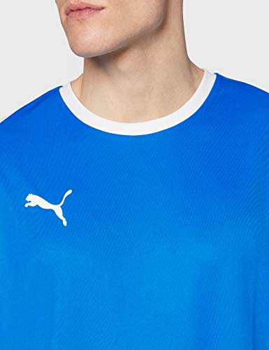 PUMA Liga Jersey Camiseta, Hombre, Azul (Electric Blue Lemonade/White), L