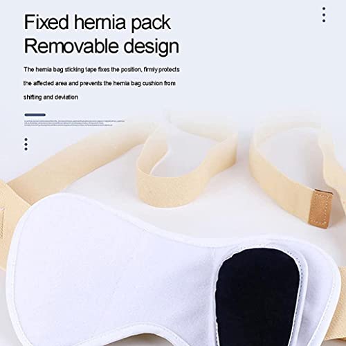 QMZDXH Soporte De Cinturón De Braguero De Hernia Inguinal Para Hombres, Soporte De Hernia Inguinal Para Hombre, Cinturón De Soporte De Braguero De Hernia De Ingle Inguinal, Lado Izquierdo Y Derecho