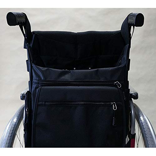 RANRANHOME Bolsa de Silla de Ruedas-Silla de Ruedas Almacenamiento Tote Accesorio para Llevar artículos Sueltos y Accesorios-Mochila de Viaje Messenger para Hombres