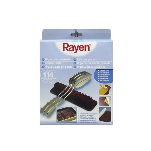 Rayen 6314.50 Organizador de Cubiertos, Rojo, Centimeters