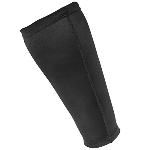 Reebok Mangas de compresión para pantorrillas, Adultos Unisex, Negro, L-35-40 cm