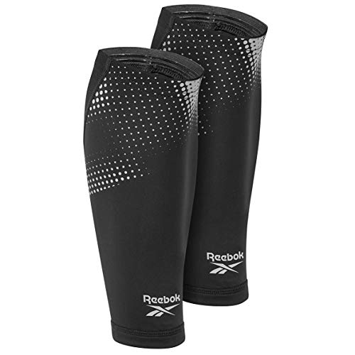 Reebok Running Mangas de Compresion, Pequeña (Becerro 25 - 30 cm)