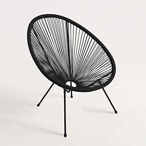 Regalos Miguel - Sillas Comedor - Silla Karibic - Negro - Envío Desde España