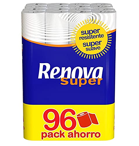 Renova Papel Higiénico Super | 96 Rollos