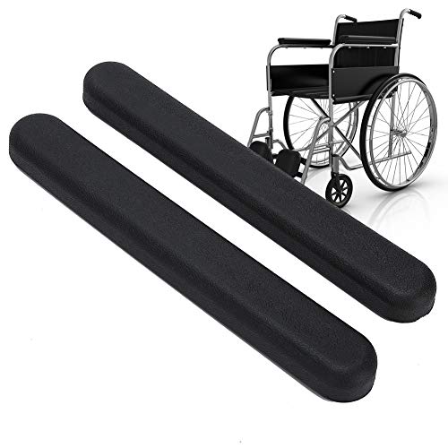 Reposabrazos para silla de ruedas, reposabrazos para silla de oficina, almohadillas de repuesto para mujeres y hombre