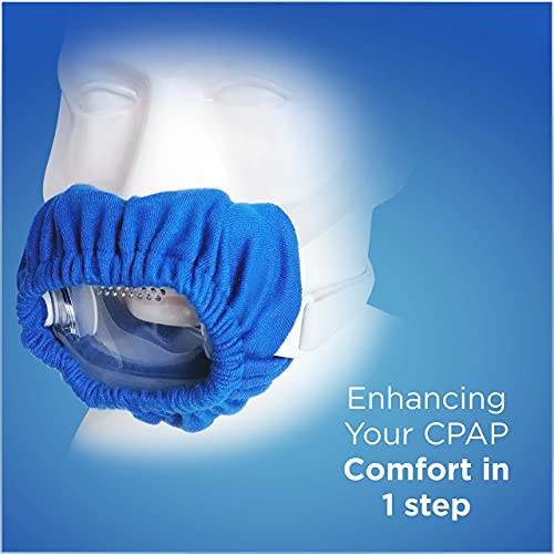 RespLabs CPAP Mask Liners - Se adapta a la mascarilla facial completa Dreamwear, paquete de 3 - Absorbe la humedad, reduce la presión y mejora la comodidad. Fundas de algodón súper suaves y lavables.