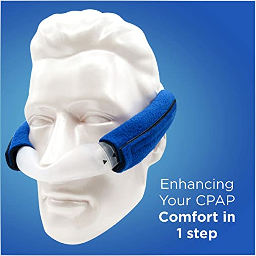 RespLabs Cubiertas de correa de CPAP universales y reutilizables, Tela Wraps 10 Pack - Incluye 2 toallitas de viaje CPAP y libro electrónico CPAP Comfort Hacks.