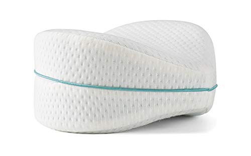 RESTFORM Leg Pillow Visto en TV. Almohada para piernas con Espuma de Memoria y diseño ergonómico para Mantener la Postura Correcta en Las piernas, Caderas y Columna Vertebral