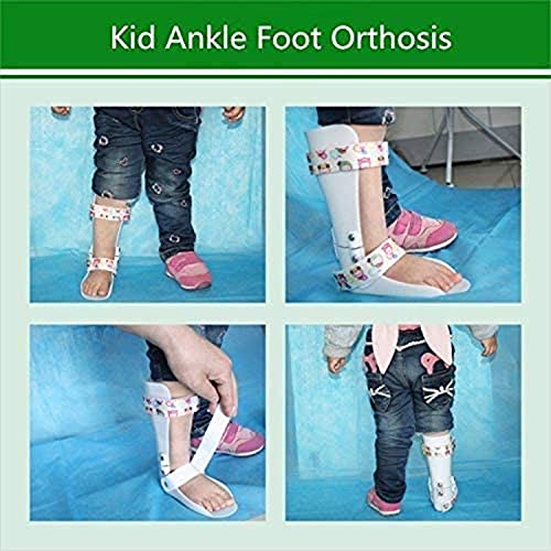 RGHS Kids AFO Drop Foot Ortesis, Tobillera Médica para Niños Pequeños, Soporte para Férula Nocturna, Soporte para Fijación De Fractura De Esguince De Tobillo, para Fascitis Plantar