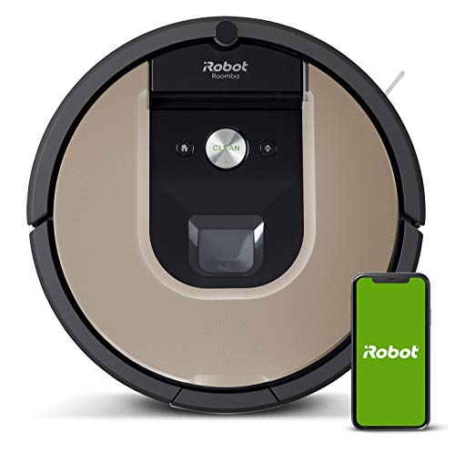 Robot aspirador conexión Wi-Fi iRobot Roomba 966 - 2 cepillos goma multisuperficie - mascotas - Recarga y reanuda - Sugerencias personalizadas - Compatible asistente voz - Coordinación Imprint