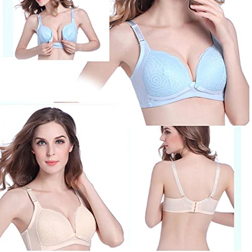 Ropa de Maternidad Mothercare, Sujetador de enfermería Maternity Push Up Push Up Bras Manos Manos Bra Free Bra Free para Mujer Embarazada Beige 36 / 80BC