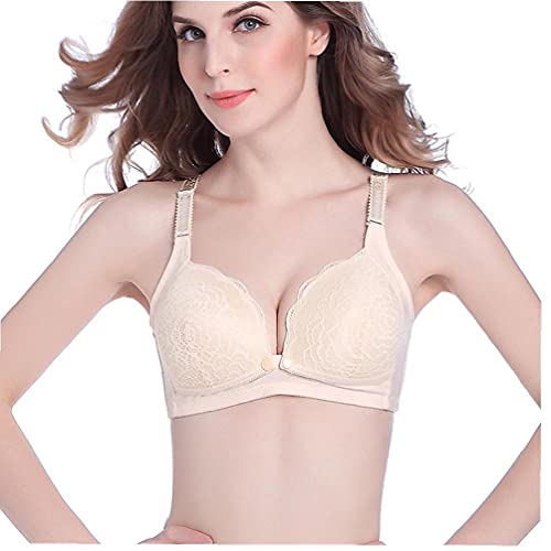 Ropa de Maternidad Mothercare, Sujetador de enfermería Maternity Push Up Push Up Bras Manos Manos Bra Free Bra Free para Mujer Embarazada Beige 36 / 80BC