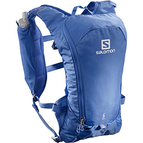 Salomon Agile 6 Set Chaleco 6L Unisexo 2x Soft Flasks Incluidas Trail Running Senderismo