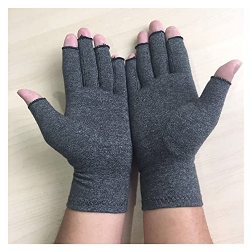 Sanzjwyl 1 Doble Unisex Hombres Mujeres Terapia Guantes de Compresión Mano Article Article Dolor Alivio Atención de Salud Maldito Guantes (Tamaño : M+)