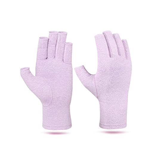 Sanzjwyl 1 Pareja Anti-artrítis Alivio El Dolor de Calentamiento Guantes Guantes Guantes de compresión Negros Guantes de Artritis de Invierno Guantes de Pantalla táctil (Color : 4, Tamaño : S+)