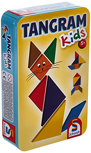 Schmidt Spiele Kids Jeu Éducatif Enfants Tangram (51406) , color/modelo surtido