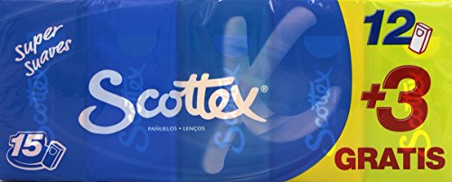 Scottex - Pañuelo - 12 + 3 uds