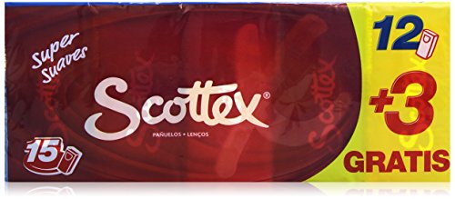 Scottex - Pañuelo - 12 + 3 uds