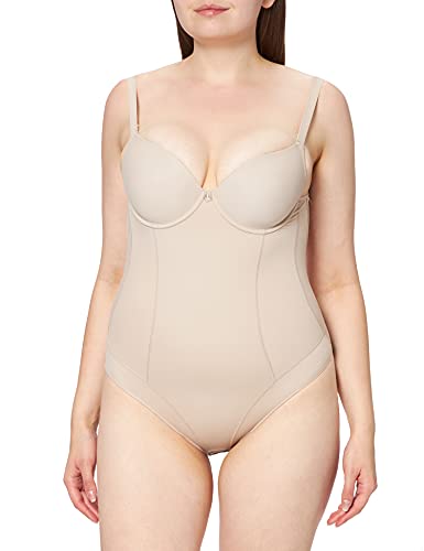 Selene Bdgiorg Sujetador Reductor, Beige (Tierra), 95 (Tamaño del Fabricante:C.95) para Mujer