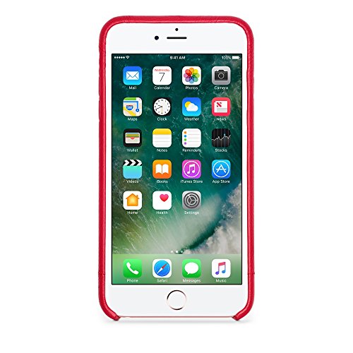 Sena Cases SFD25603ALUS Isa Snap On Wallet - Funda para Apple iPhone 6/6s Plus, Color Rojo